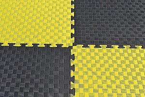Saltea sportivă 4Play AT120 Yellow-Black