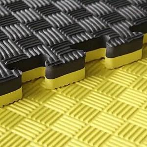 Saltea sportivă 4Play AT120 Yellow-Black