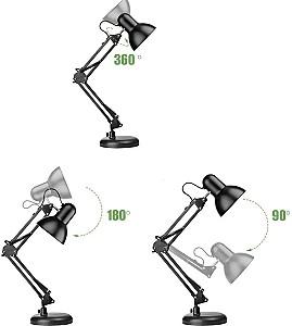 Lampa de masa 4Life AT44 Black