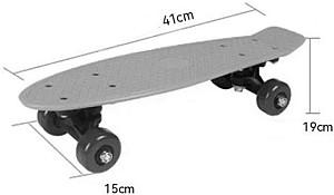 Skateboard 4Play AT138 Blue