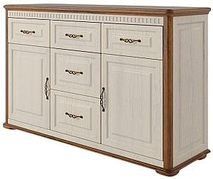 Comoda ML Mobila Marseli Nr.14 Crem / Stejar Country