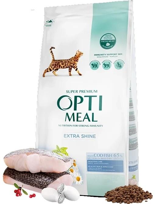 Hrana uscata pentru pisici Optimeal Cat Codfish 10kg