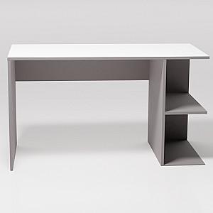 Masa de birou Smartex Comp (110cm) White/Graphite