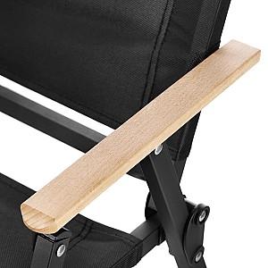 Scaun pliabil Nils Camp NC4307 Black