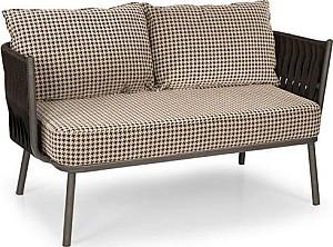 Canapea pentru gradina Papatya Aura Brown / Beige