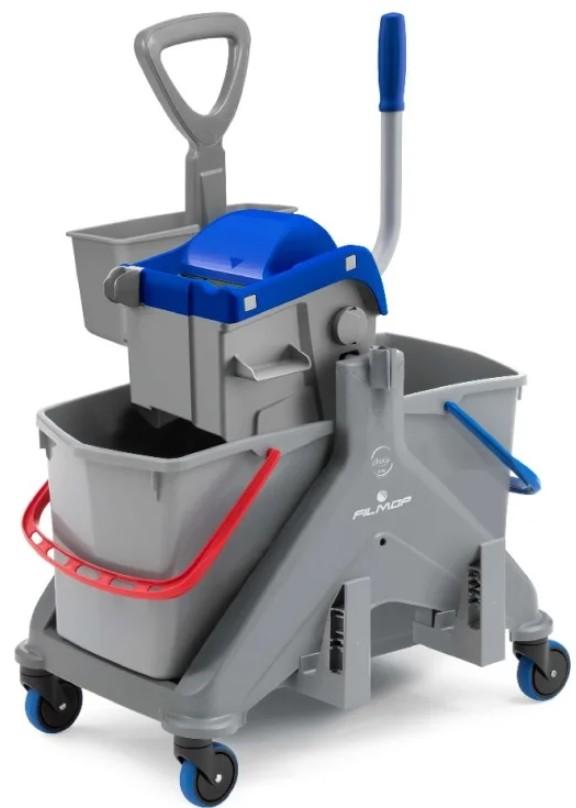 Carucior profesional pentru curatenie Filmop ONEFRED 30l