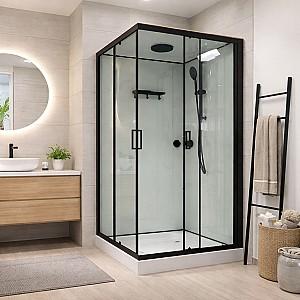 Cabina de dus Linia H2O Victoria Plus 100x100 Negru