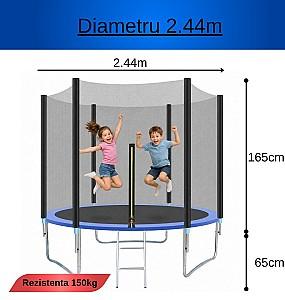 Trambulina Doloni 244 cm (plasa externa)