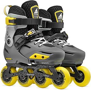 Role copii Rollerblade  Apex Carbone/Giallo Size 37-40.5