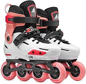 Role copii Rollerblade  Apex Platino/Corallo Size 37-40.5