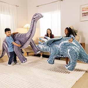Jucarie interactiva Intex Triceratops și Brontosaurus gonflabil