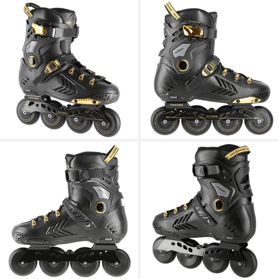 Role copii NILS EXTREME NA20002 Black/Gold 40