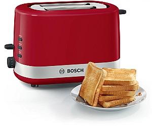 Toaster Bosch TAT6A514 (Red/Inox)