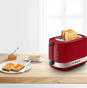 Toaster Bosch TAT6A514 (Red/Inox)