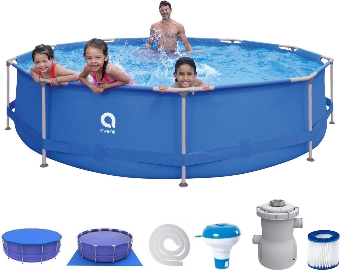 Piscina cu carcasa Avenli 12266EUVETS