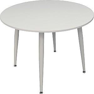 Set de masa si scaune Evelin DT 402-5Wh + 4 scaune YTC-064 Wh / BJORN-24 (Light Beige)