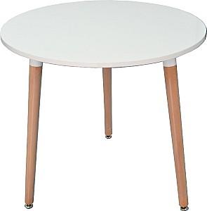 Set de masa si scaune Evelin DT 404-1Wo + 3 scaune QT-284 Wo / UF885-02 (Light Beige)