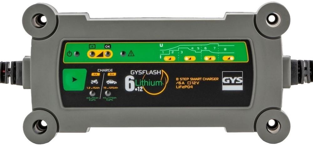 Incarcator acumulator auto GYS GYSFLASH 6.12 LITIU