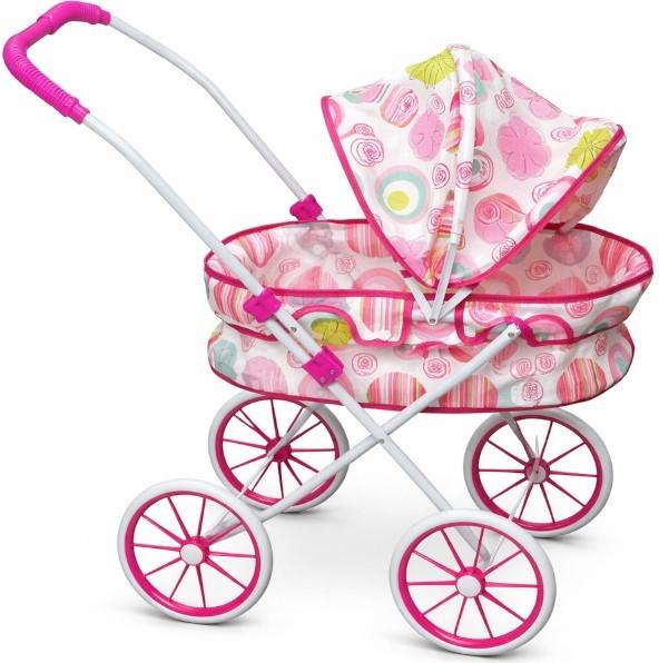 Carucior pentru papusa New World 9933E-1 Light Pink