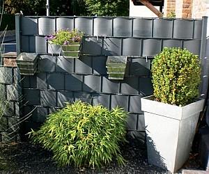 Banda pvc pentru gard Greentech 450gr 18.2cmx35m Anthracite