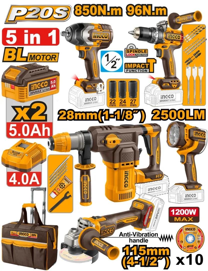 Set de scule electrice INGCO COSLI251193