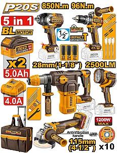 Set de scule electrice INGCO COSLI251193