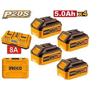 Incarcator pentru scule electrice INGCO FBCLI20285