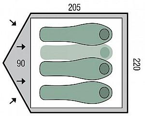 Cort Pinguin Serac Green