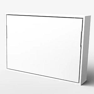 Pat rabatabil Flat Compatto H 140x200 Alb
