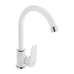 Baterie pentru lavoar Invena Dokos White