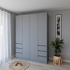Dulap Smartex N17 180 cm Grafit