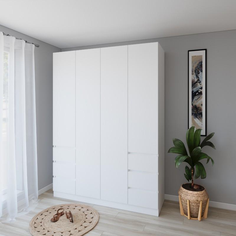 Dulap Smartex N17 200 cm Alb