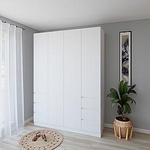 Dulap Smartex N17 200 cm Alb