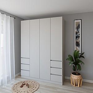 Dulap Smartex N17 200 cm Cașmir