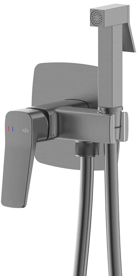 Baterie pentru bideu Armatura Malaga PVD Gun Metal 124010