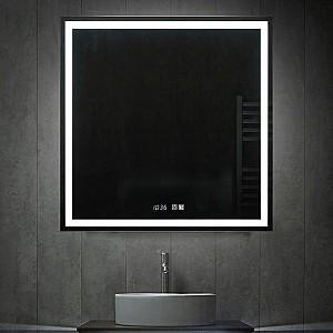 Oglindă PS LED (colt ascuțit) 800x800