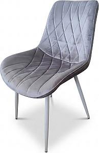 Scaun Kroll DC2-011 (velur) Light Grey / White