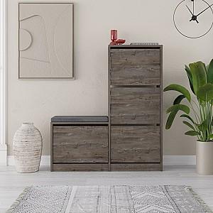 Dulap pentru incaltaminte DECO Dude Dark Coffee