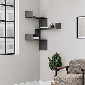 Raft de perete DECO Luksa Anthracite