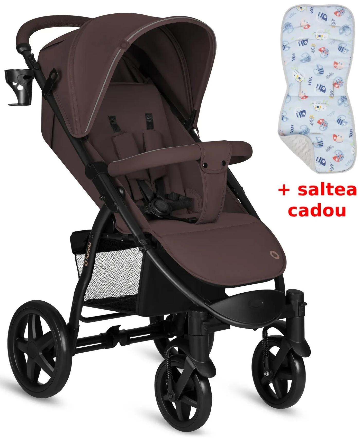 Carucior de plimbare Lionelo Annet Plus Brown Chocolate