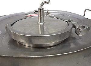 Butoi de inox IPS GROUP INOX 350 l ( cu robinet, aerator, furtun)