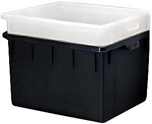 Cada din plastic ICS Spa P180150 NR 150L