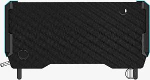 Masa gaming Flat Upgrade Gaming Black