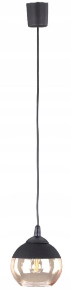 Lustra TK Lighting Amber 6767 Black