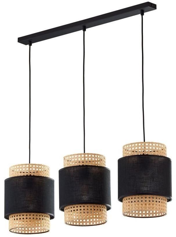 Lustra TK Lighting Boho 6541 Black