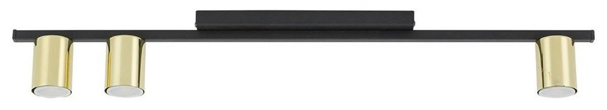 Lustra TK Lighting Logan 5672 Black/Gold