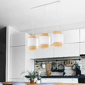 Lustra TK Lighting Boho 5654 White