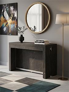 Masa Flat Console 5in1 Marmura Neagra