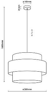 Lustra TK Lighting Trio Juta 2758 Mix