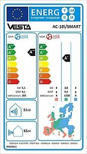 Aer conditionat Vesta AC-18i/SMART wi-fi
